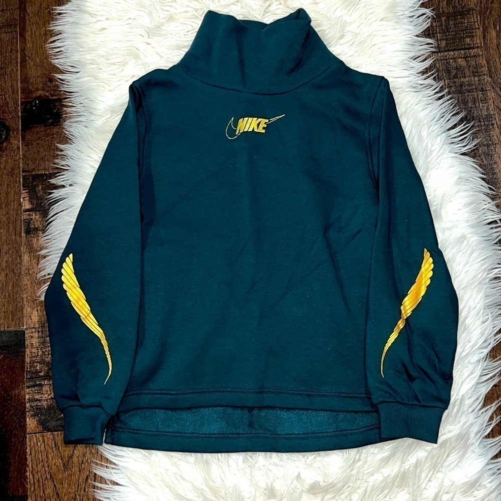 Trendy Nike Funnel-Neck Sweatshirt